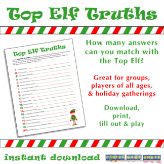 Top Elf sheet