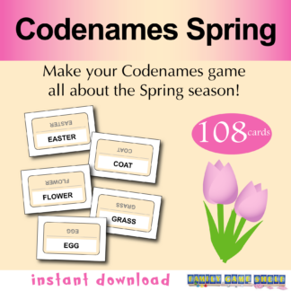 Spring Codenames