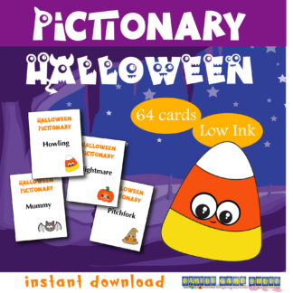 Halloween Pictionary Words