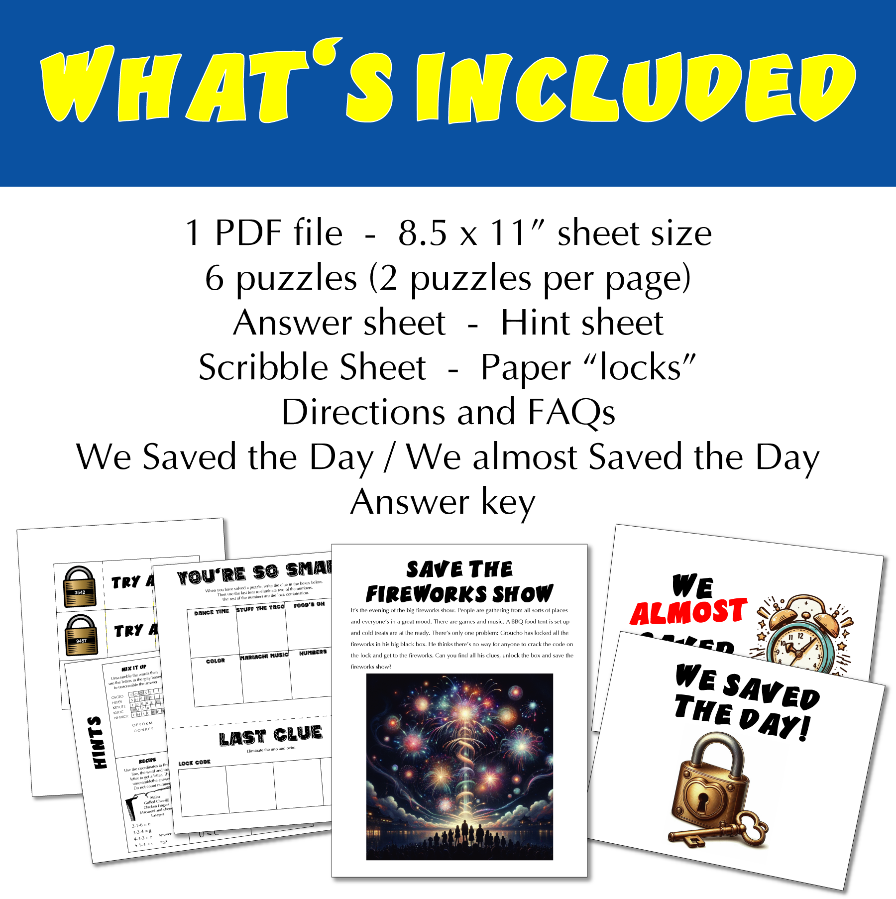 Save the Fire Works Show - Image 4