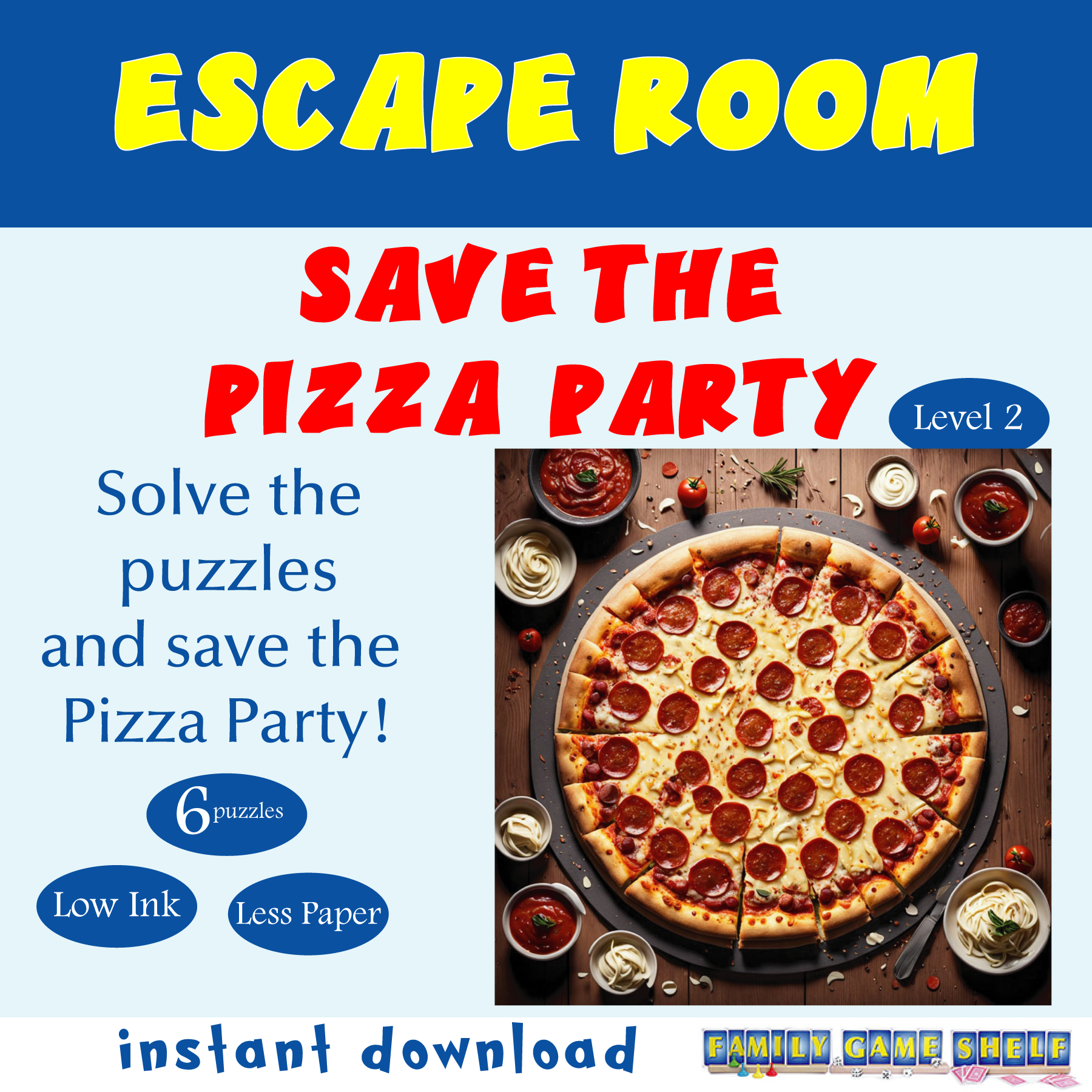 Save The Pizza Party