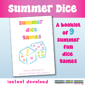 Summer Dice Game Booklet