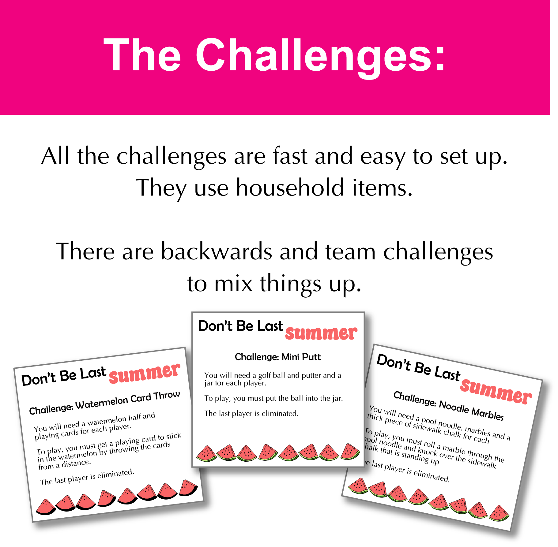 Don't Be Last Summer Party Games - Image 3