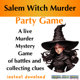 Salem Witch Murder Mystery Game