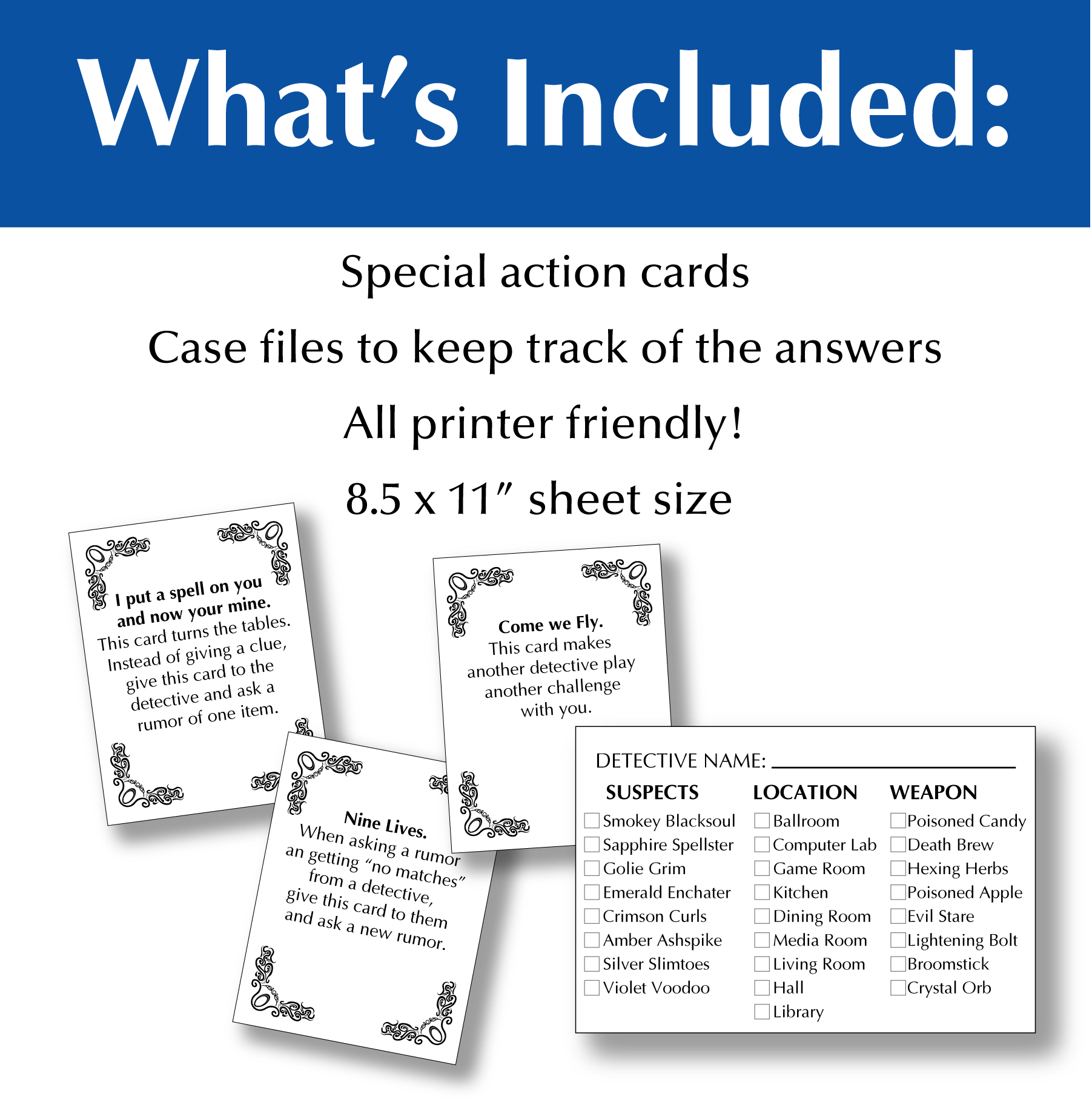 Salem Witch Murder Mystery Game - Image 8