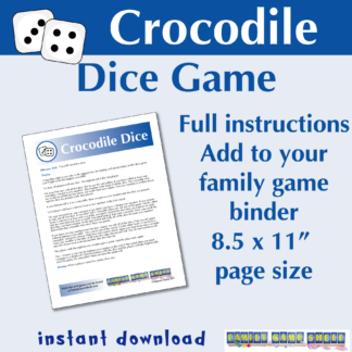 Crocodile Dice