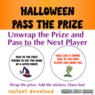 Pass the Prize Halloween Party Game