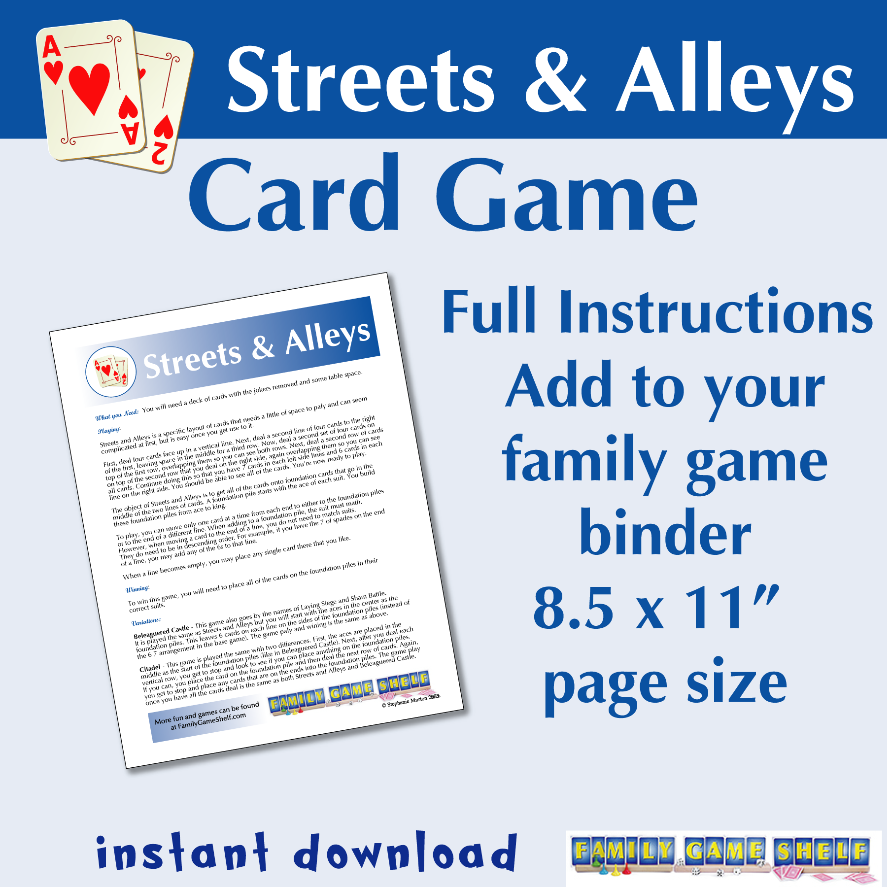 StreetsAndAlleys